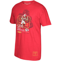Tony Gonzalez Kansas City Chiefs Retired Player Graphic T-Shirt - Red - Mitchell & Ness
