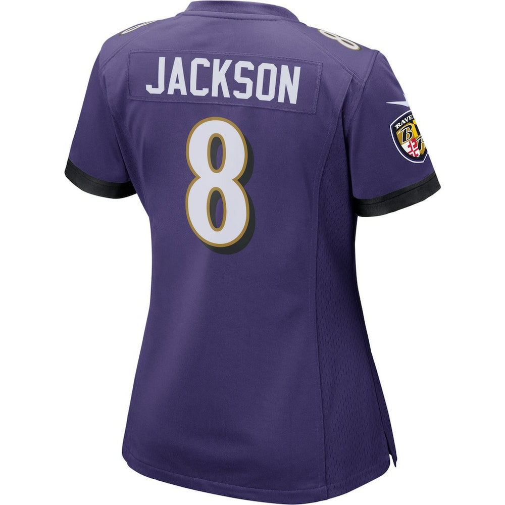 Lamar Jackson Baltimore Ravens Women's Game Player Jersey - Purple - Nike