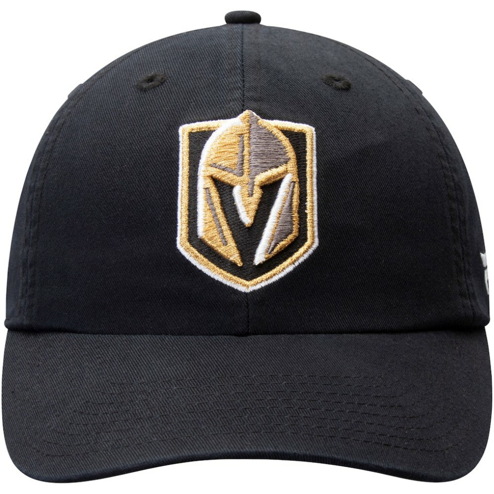 Vegas Golden Knights Fanatics Primary Logo Fundamental Core Adjustable Hat - Black | Fanatics Lifestyle