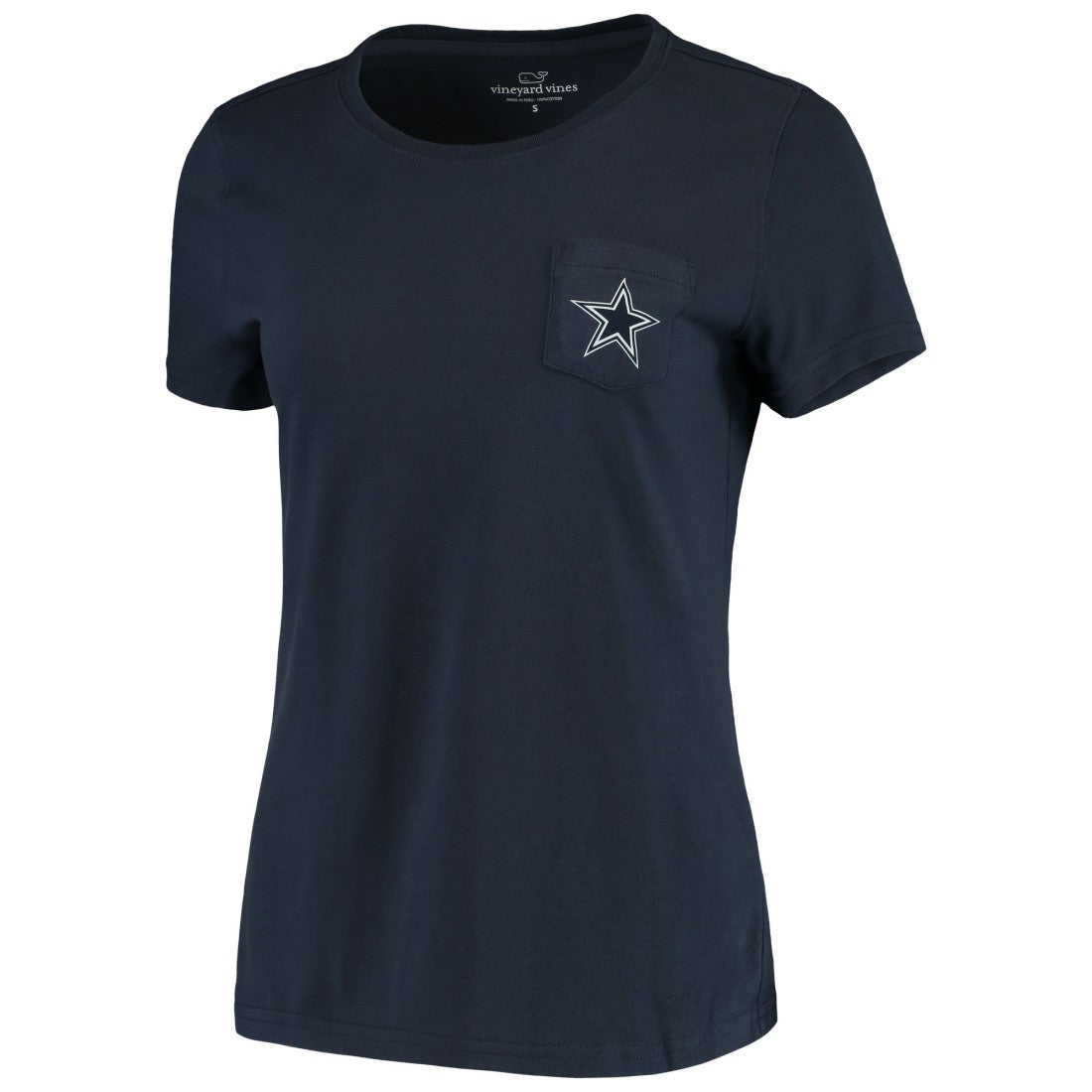 Dallas Cowboys Vineyard Vines Women's Sunset Sail T-Shirt - Navy - NFL