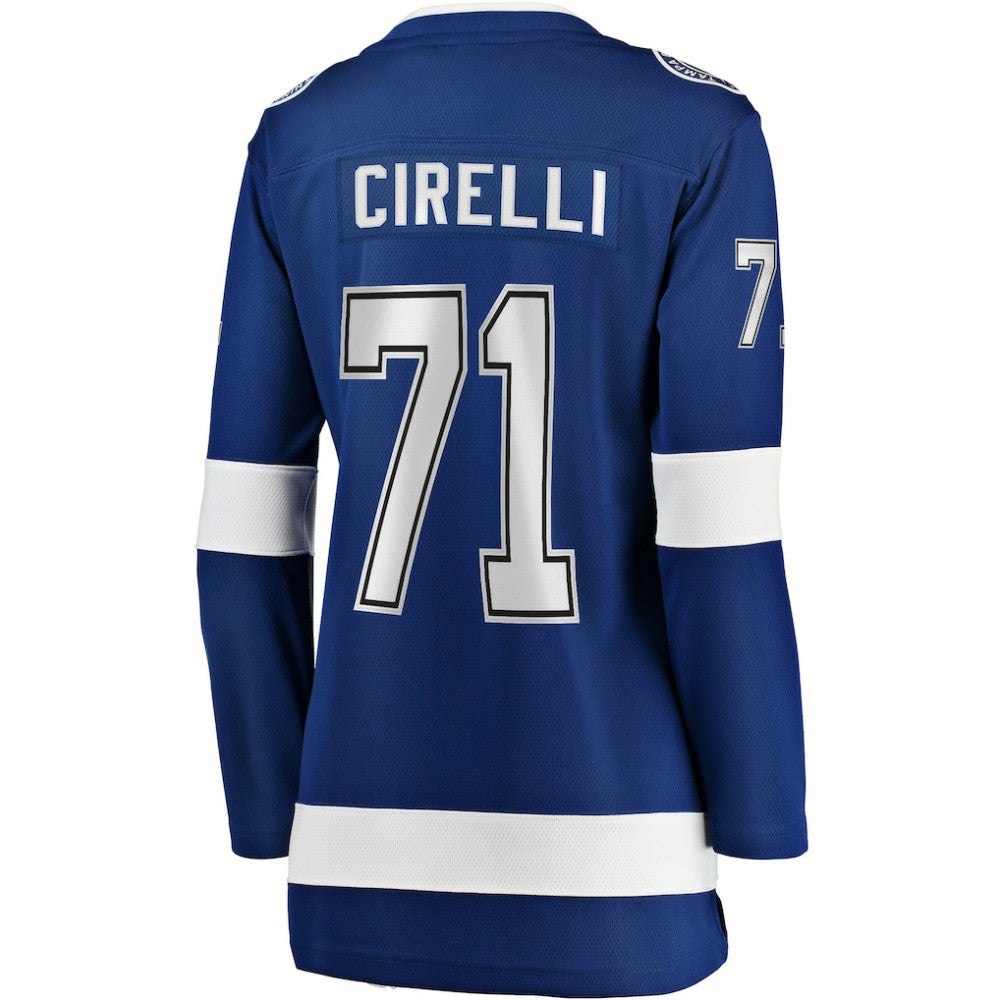 Anthony Cirelli Tampa Bay Lightning Fanatics Women's Home Breakaway Player Jersey - Blue | Fanatics discount