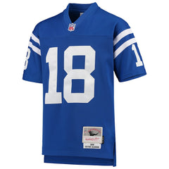 Peyton Manning Indianapolis Colts Youth 1998 Legacy Retired Player Jersey - Royal - Mitchell & Ness