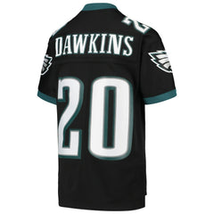 Brian Dawkins Philadelphia Eagles Youth 2004 Legacy Retired Player Jersey - Black - Mitchell & Ness