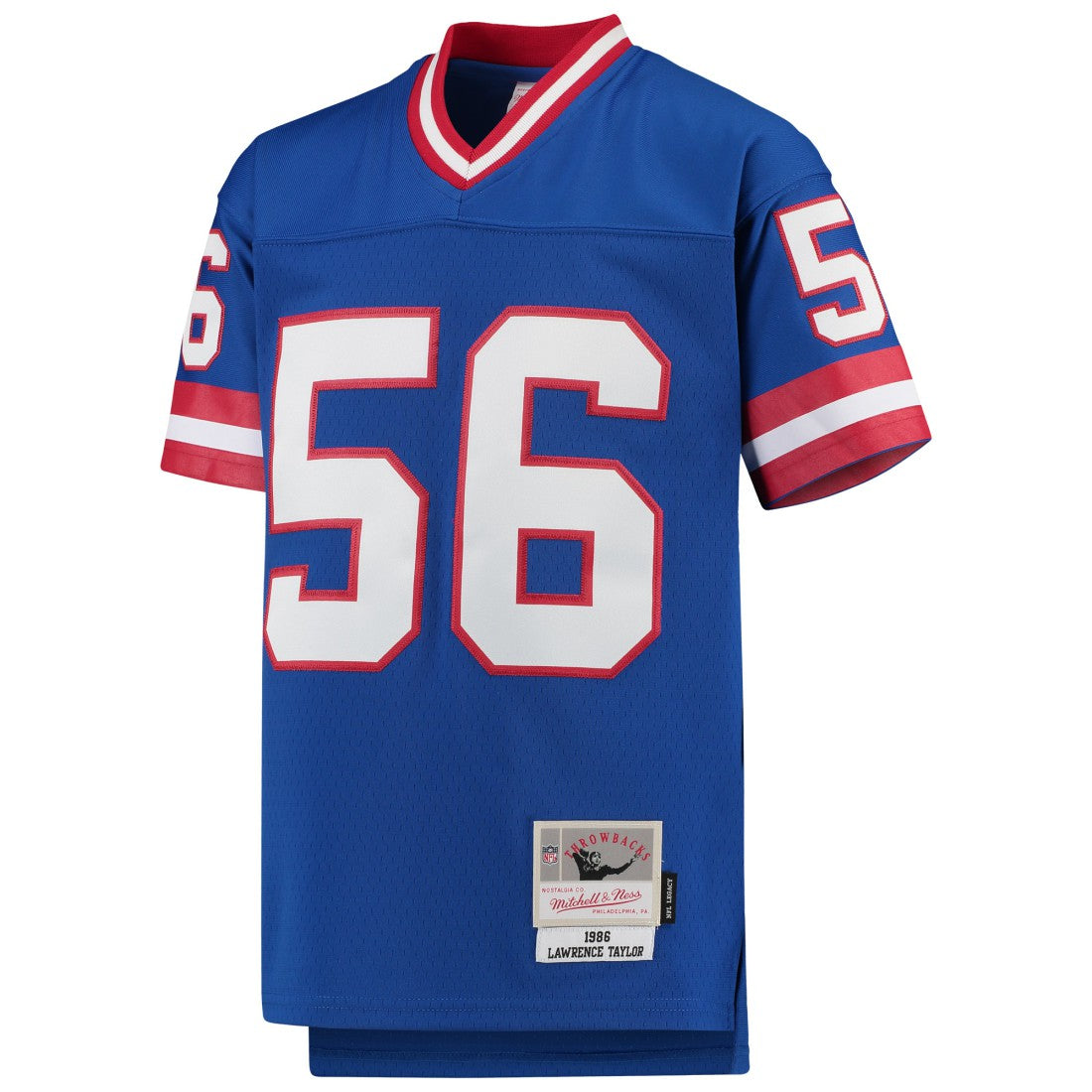Lawrence Taylor New York Giants Youth 1986 Legacy Retired Player Jersey - Royal - Mitchell & Ness
