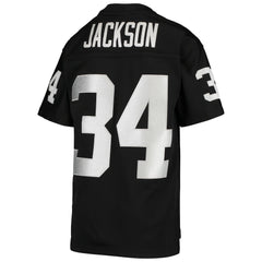 Bo Jackson Las Vegas Raiders Youth 1988 Legacy Retired Player Jersey - Black - Mitchell & Ness