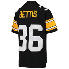Jerome Bettis Pittsburgh Steelers Youth 1996 Legacy Retired Player Jersey - Black - Mitchell & Ness