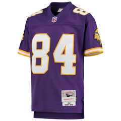 Randy Moss Minnesota Vikings Youth 1998 Legacy Retired Player Jersey - Purple - Mitchell & Ness