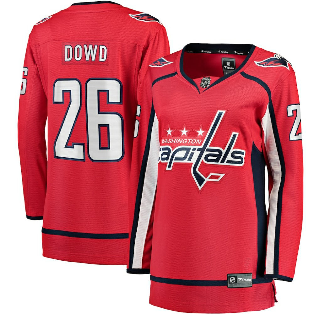 Nic Dowd Washington Capitals Fanatics Women's Home Breakaway Player Jersey - Red | Fanatics discount