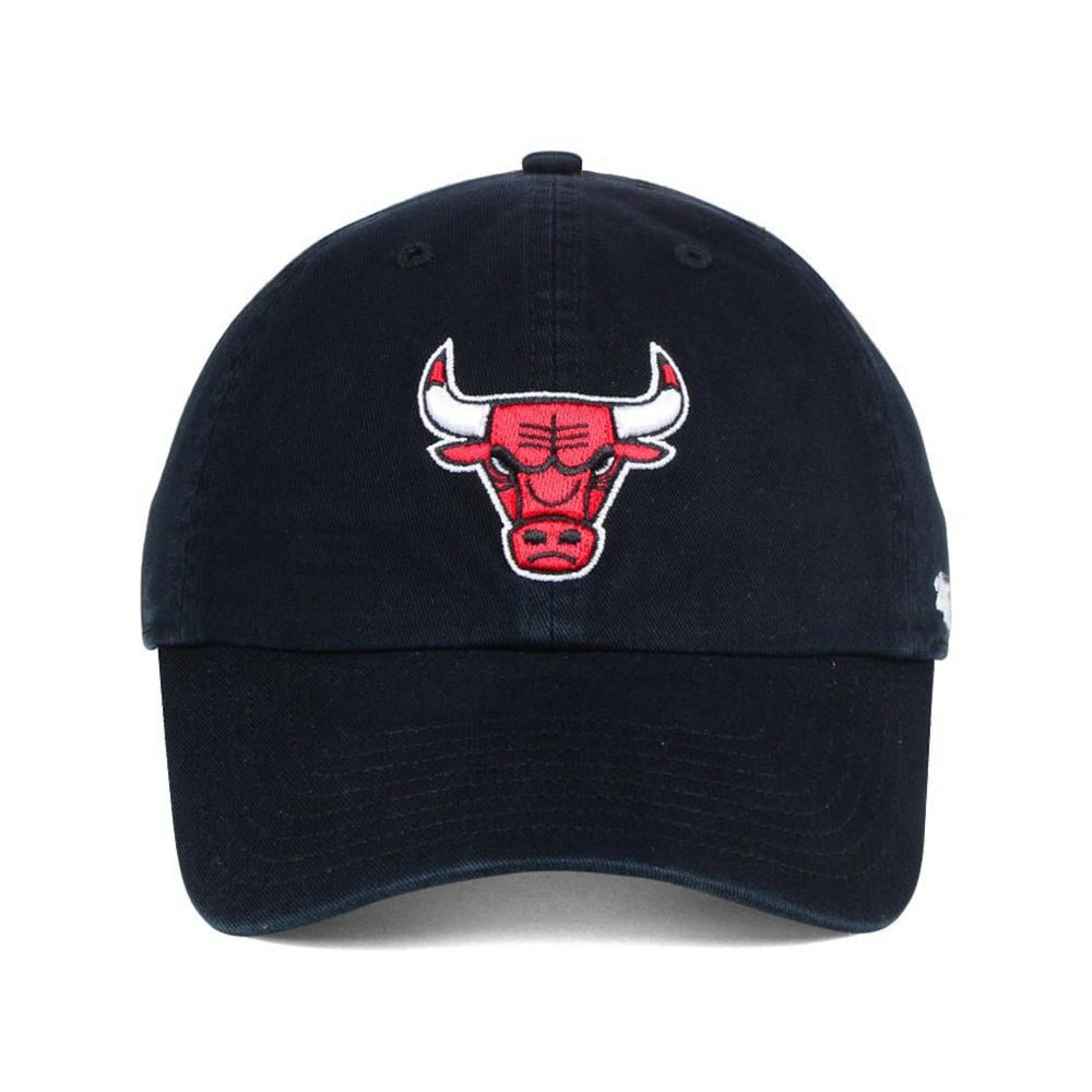 47 brand Chicago Bulls '47 Core Logo Clean Up Adjustable Hat Black