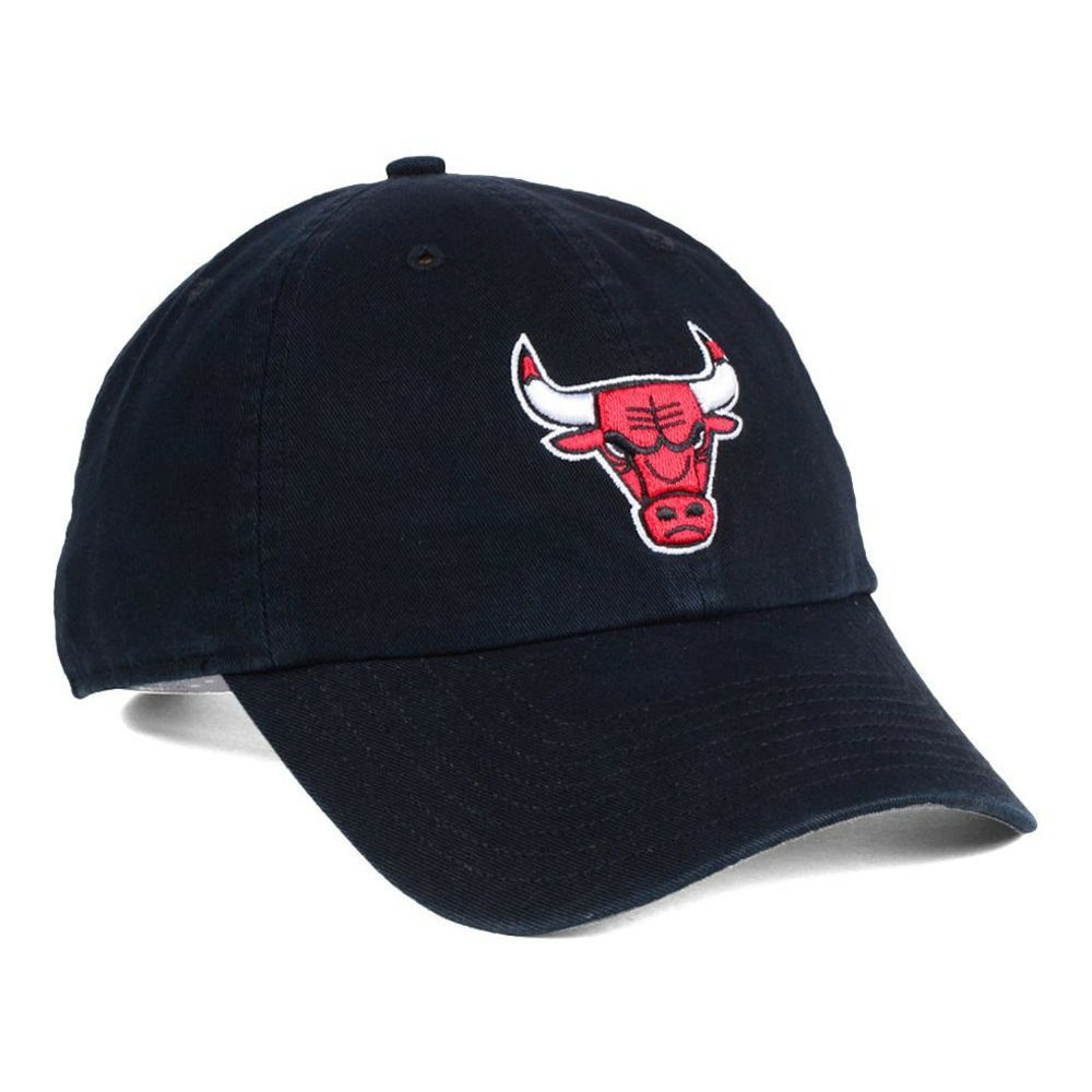 47 brand Chicago Bulls '47 Core Logo Clean Up Adjustable Hat Black