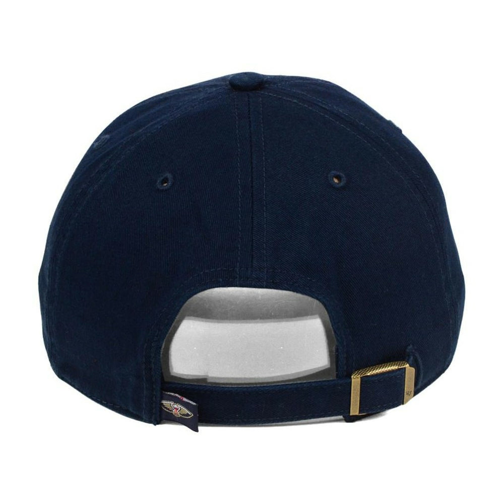 47 brand New Orleans Pelicans '47 Core Logo Clean Up Adjustable Hat Navy