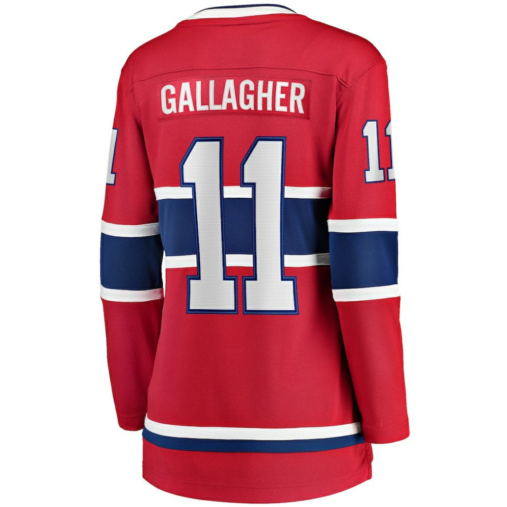 Brendan Gallagher Montreal Canadiens Fanatics Women's Home Breakaway Player Jersey - Red | Fanatics Clearance