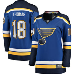 Robert Thomas St. Louis Blues Fanatics Women's Home Breakaway Player Jersey - Blue | Fanatics near me