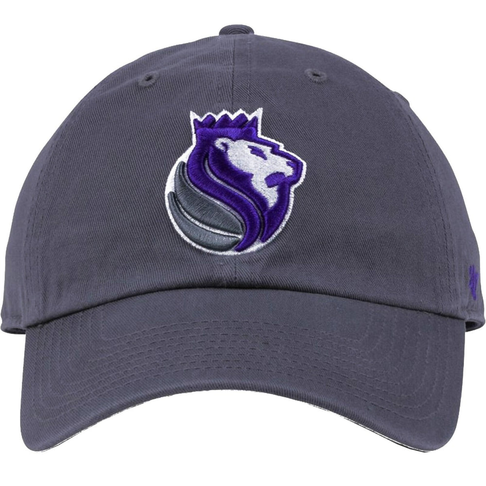 47 brand Sacramento Kings '47 Core Logo Clean Up Adjustable Hat Gray