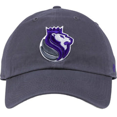 47 brand Sacramento Kings '47 Core Logo Clean Up Adjustable Hat Gray