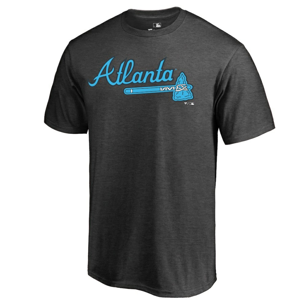 Atlanta Braves Blue Wordmark T-Shirt Near Me