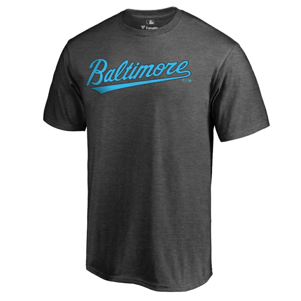 Baltimore Orioles Blue Wordmark T-Shirt Discount