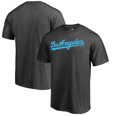 Los Angeles Dodgers Blue Wordmark T-Shirt for sale