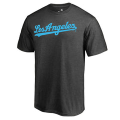 Los Angeles Dodgers Blue Wordmark T-Shirt for sale