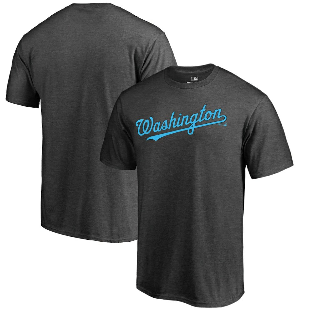 Washington Nationals Blue Wordmark T-Shirt Sale