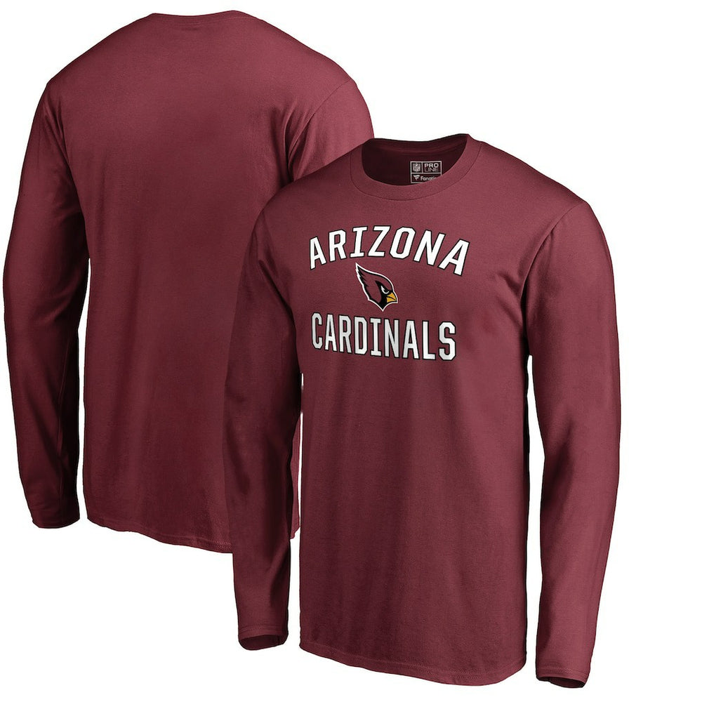 Arizona Cardinals Victory Arch Long Sleeve T-Shirt - Cardinal - NFL
