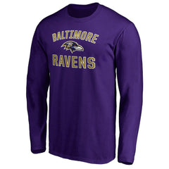 Baltimore Ravens Victory Arch Long Sleeve T-Shirt - Purple - NFL