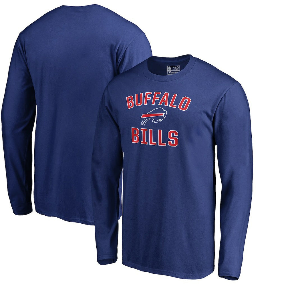 Buffalo Bills Victory Arch Long Sleeve T-Shirt - Royal - NFL