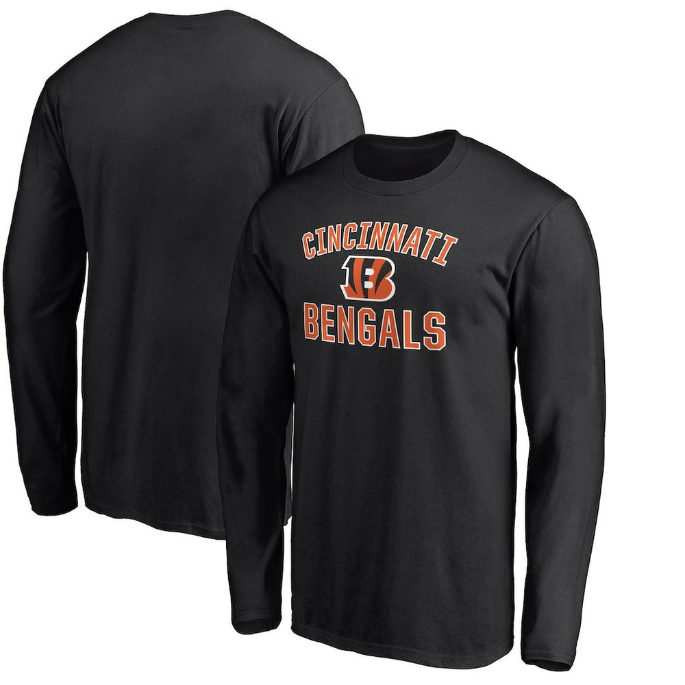 Cincinnati Bengals Victory Arch Long Sleeve T-Shirt - Black - NFL