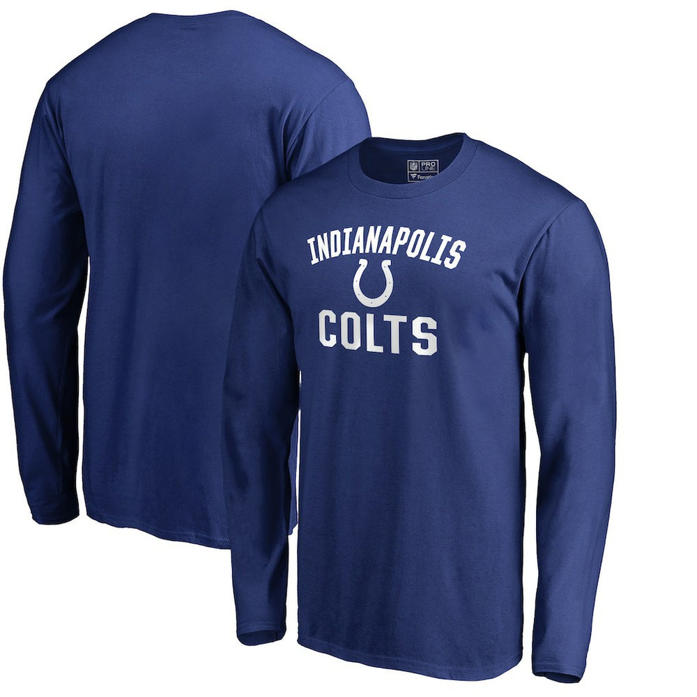 Indianapolis Colts Victory Arch Long Sleeve T-Shirt - Royal - NFL