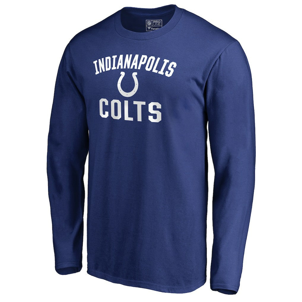 Indianapolis Colts Victory Arch Long Sleeve T-Shirt - Royal - NFL