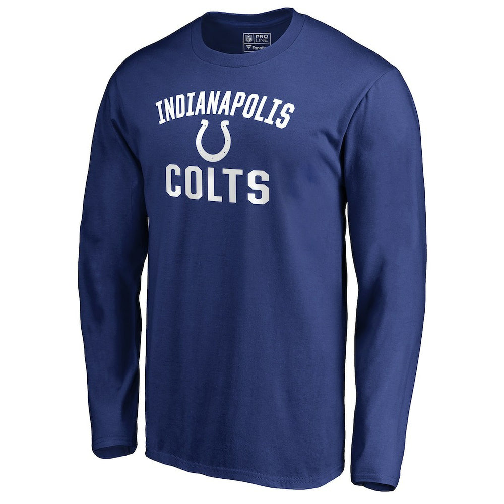 Indianapolis Colts Victory Arch Long Sleeve T-Shirt - Royal - NFL