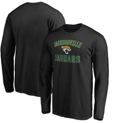Jacksonville Jaguars Victory Arch Long Sleeve T-Shirt - Black - NFL