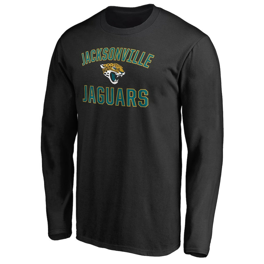 Jacksonville Jaguars Victory Arch Long Sleeve T-Shirt - Black - NFL