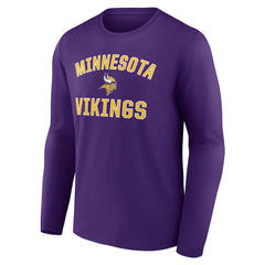 Minnesota Vikings Victory Arch Long Sleeve T-Shirt - Purple - NFL