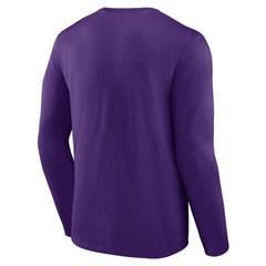 Minnesota Vikings Victory Arch Long Sleeve T-Shirt - Purple - NFL