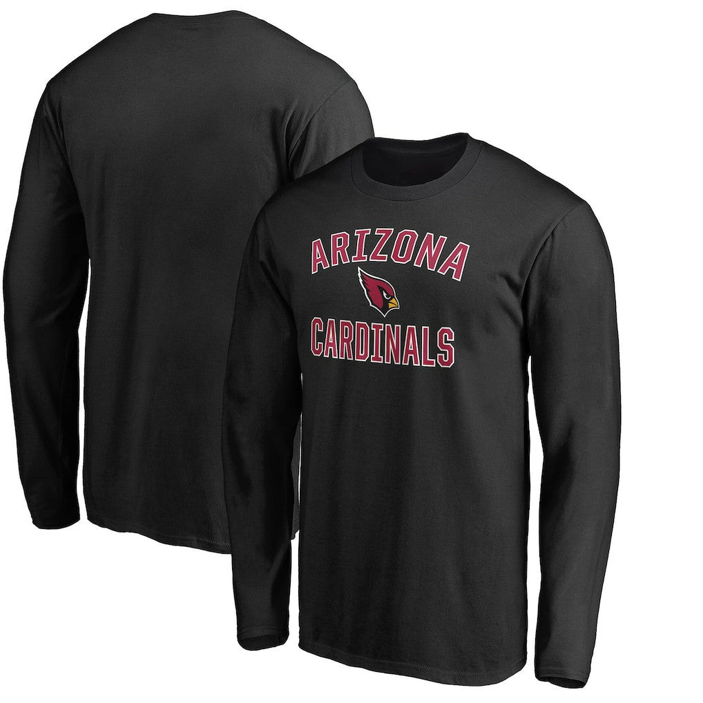 Arizona Cardinals Victory Arch Long Sleeve T-Shirt - Black - NFL