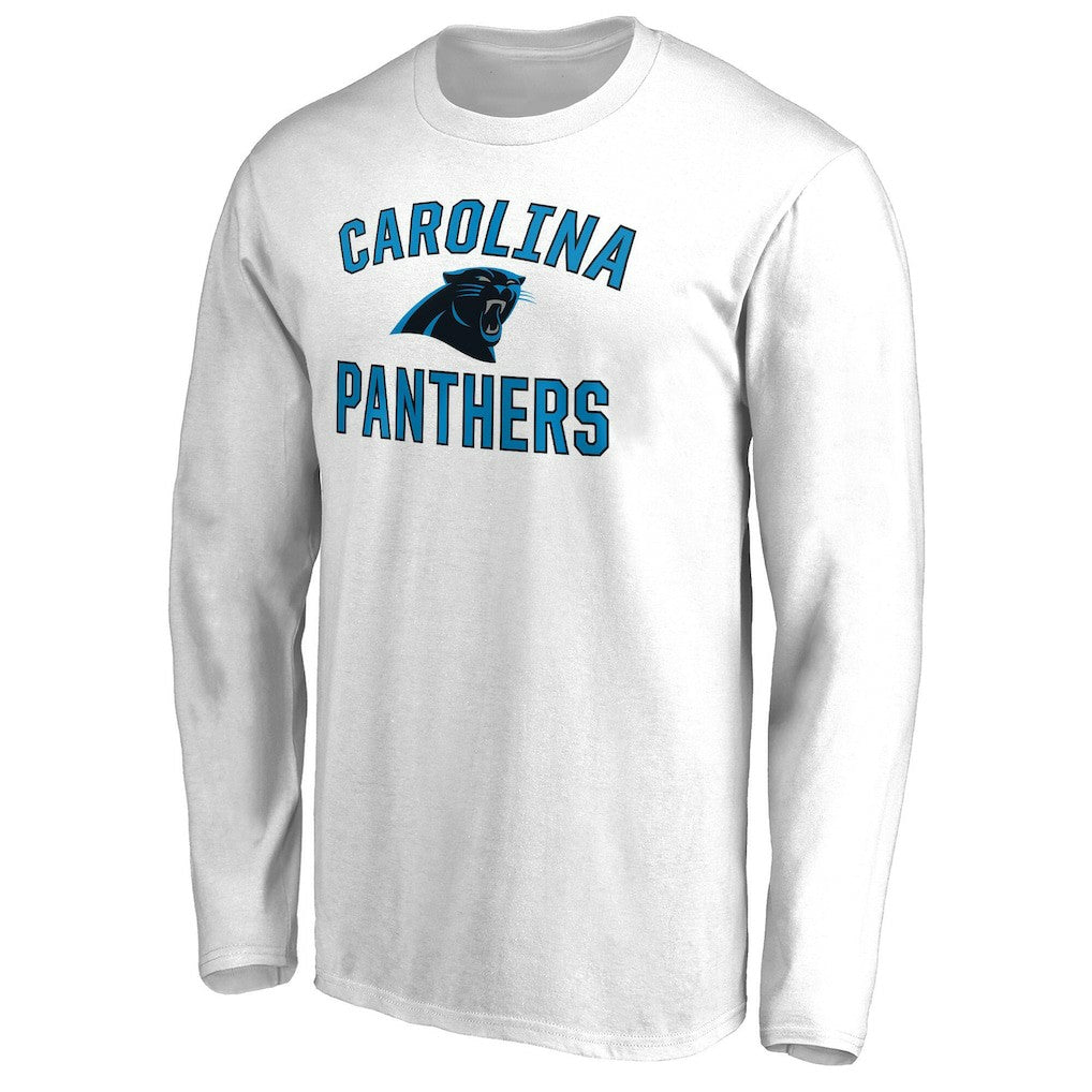 Carolina Panthers Victory Arch Long Sleeve T-Shirt - White - NFL