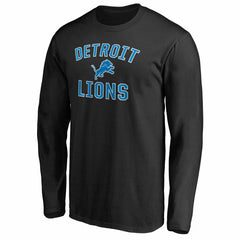 Detroit Lions Victory Arch Long Sleeve T-Shirt - Black - NFL