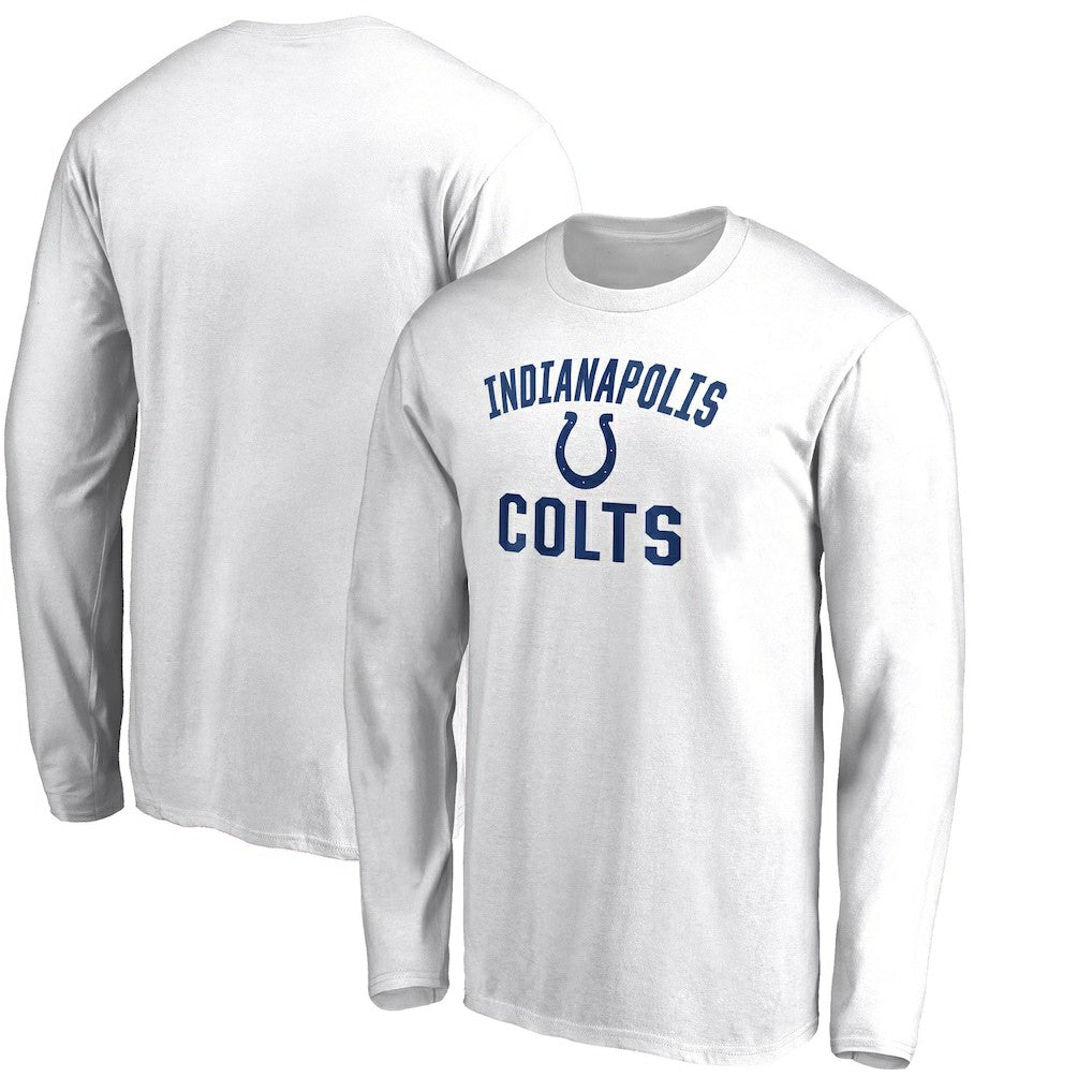 Indianapolis Colts Victory Arch Long Sleeve T-Shirt - White - NFL