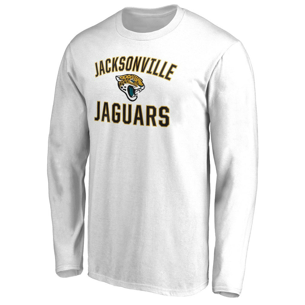 Jacksonville Jaguars Victory Arch Long Sleeve T-Shirt - White - NFL