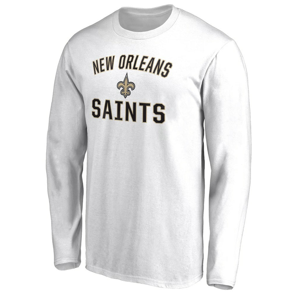 New Orleans Saints Victory Arch Long Sleeve T-Shirt - White - NFL