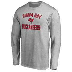 Tampa Bay Buccaneers Victory Arch Long Sleeve T-Shirt - Heathered Gray - NFL