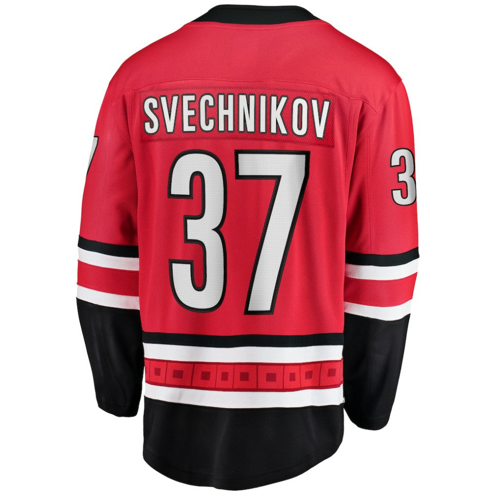 Andrei Svechnikov Carolina Hurricanes Fanatics Alternate Breakaway Player Jersey - Red | Fanatics Clearance