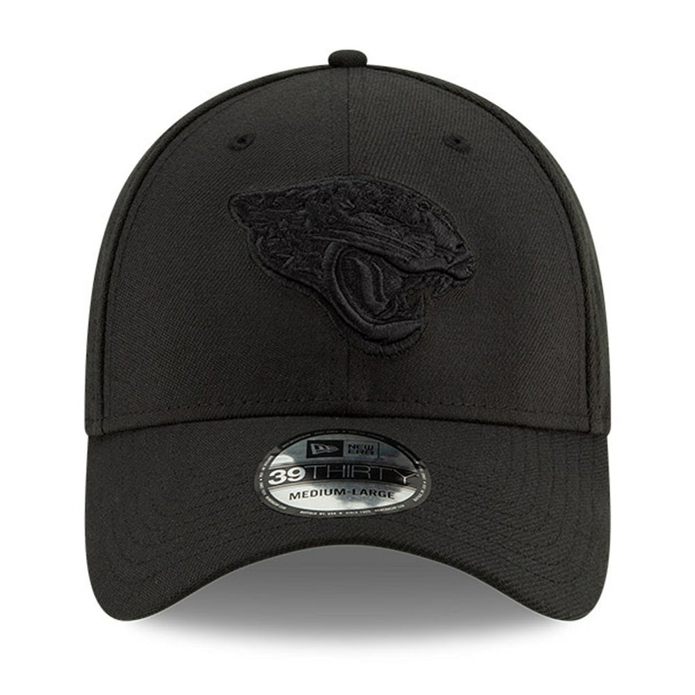 Jacksonville Jaguars New Era Logo 39THIRTY Flex Hat - Black - NFL