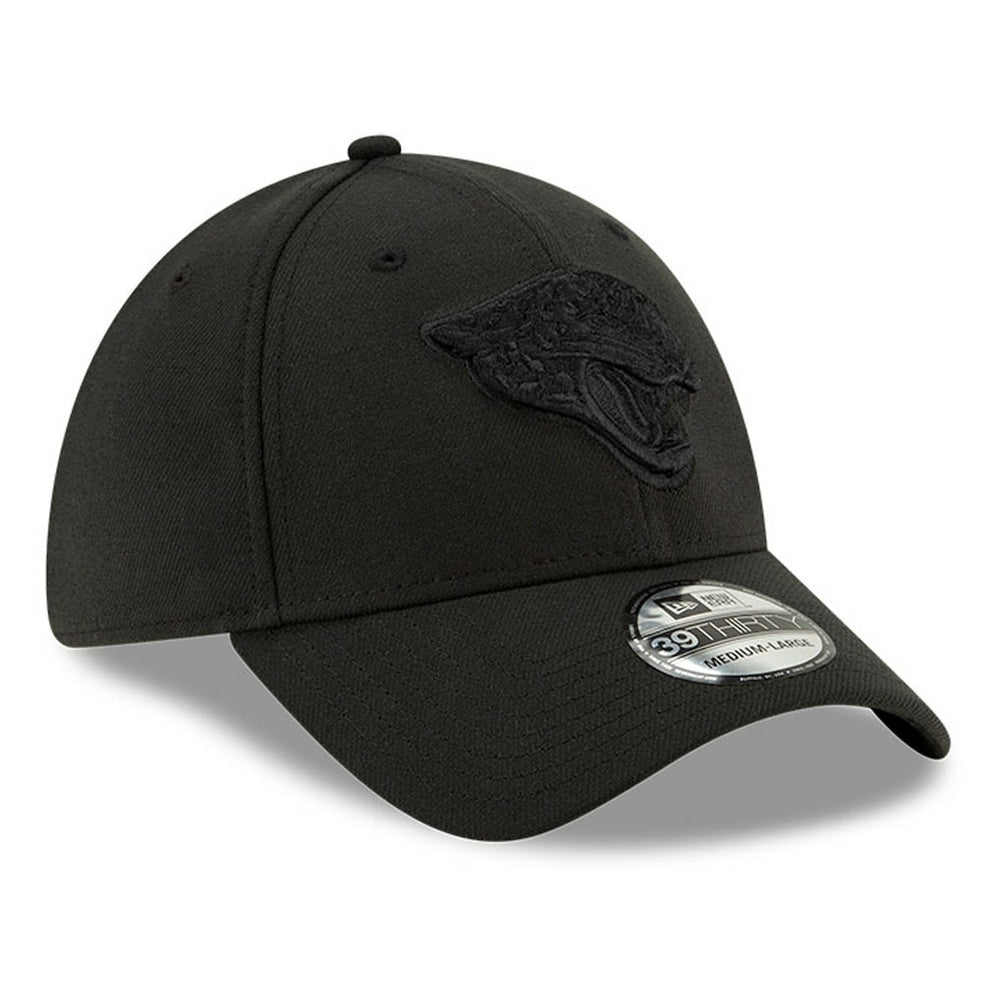 Jacksonville Jaguars New Era Logo 39THIRTY Flex Hat - Black - NFL