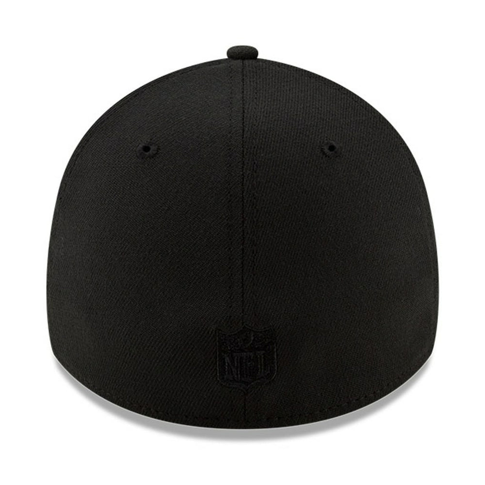 Jacksonville Jaguars New Era Logo 39THIRTY Flex Hat - Black - NFL