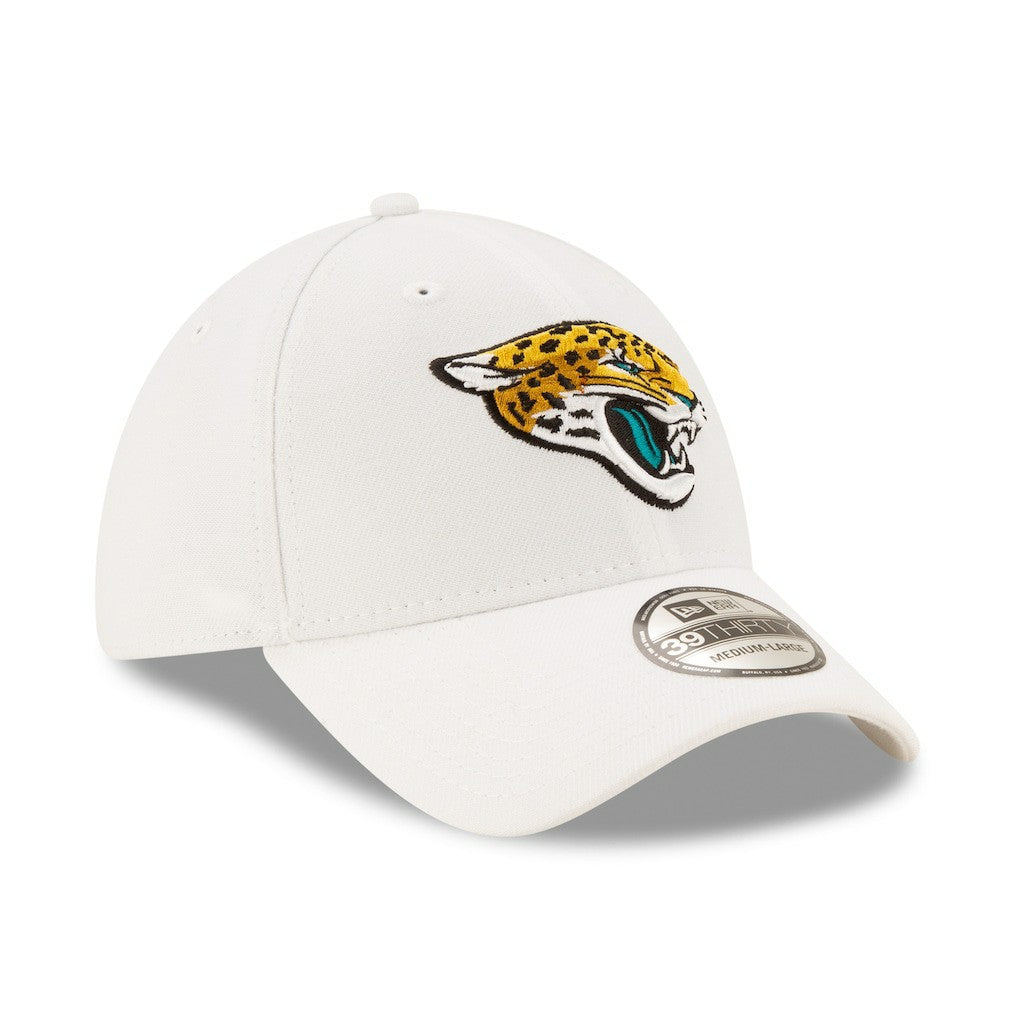 Jacksonville Jaguars New Era Iced 39THIRTY Flex Hat - White - NFL