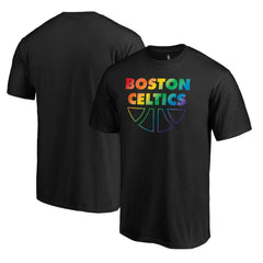 Boston Celtics Team Pride Wordmark T-Shirt Black