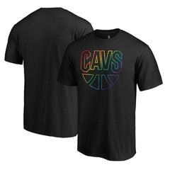 Cleveland Cavaliers Team Pride Wordmark T-Shirt Black