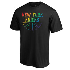 New York Knicks Team Pride Wordmark T-Shirt Black